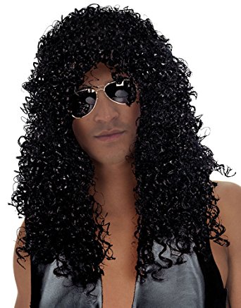 Adult 80's Rock Star Costume Wig - Afro
