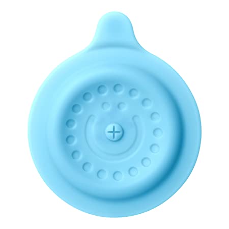 Ubbi Baby Bath Drain Cover, Bathtub Stopper for Baby, Toddlers and Children, Blue