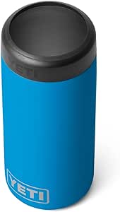 YETI Rambler 12 oz. Colster Slim Can Insulator for the Slim Hard Seltzer Cans, Big Wave Blue