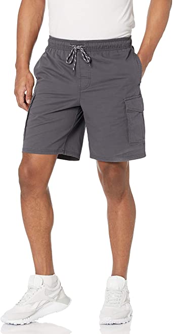 Amazon Essentials Mens Elastic Waist Cargo Short