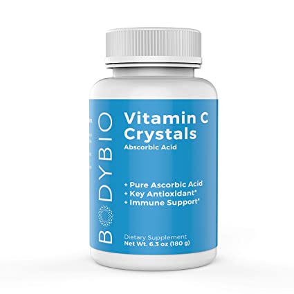 BodyBio - Vitamin C - Key Antioxidant, Supports Immunity, Pure Ascorbic Acid