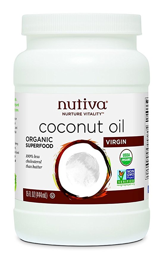 Nutiva Organic Extra Virgin Coconut Oil 444 ml