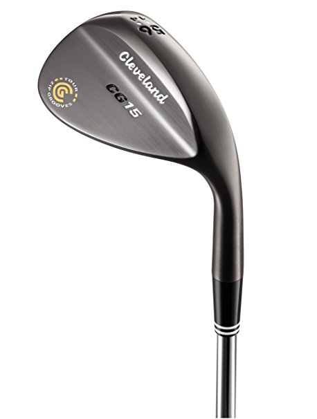 Cleveland CG15 Black Pearl Trac Tour Zip Wedge (Right Hand, Steel, 56 degrees)
