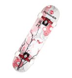 Punisher Cherry Blossom Complete Skateboard Red 31-Inch