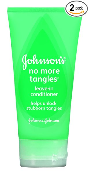 Johnson's No More Tangles Leavein Conditioner, 5 Ounce (Pack of 2)