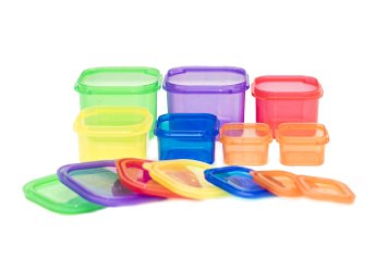 21 Day Portion Control Diet Container Set LABELED Portion Control Set (7 Piece) Autumn Diet Fix Kit   Meal Plan Guide - BPA Free Food Storage Containers Lose Weight