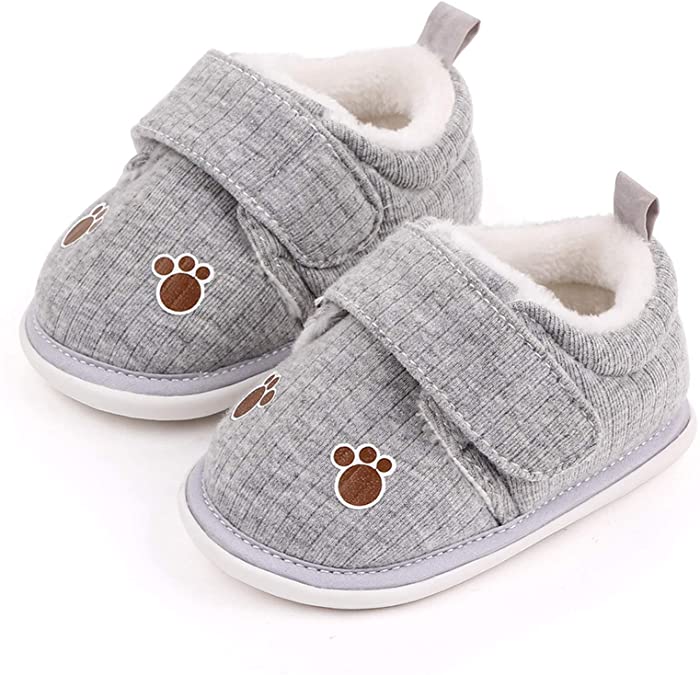 FEETCITY Baby Shoes Boys Girls First Walkers Sock Top Slippers Infant Sneakers Crib Shoes