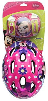 Stamp Disney Minnie Mouse Helmet/Elbow Pads