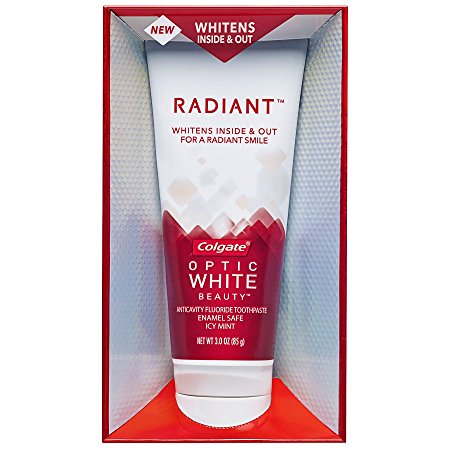 Colgate Optic White Radiant Whitening Toothpaste - 3 ounce