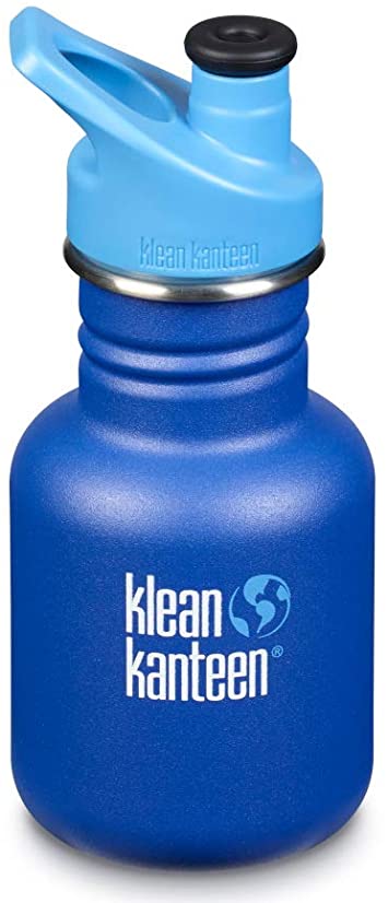 Klean Kanteen Kid Kanteen, K12CPPS, 12oz (354ml) with Sport Cap (New 2019)