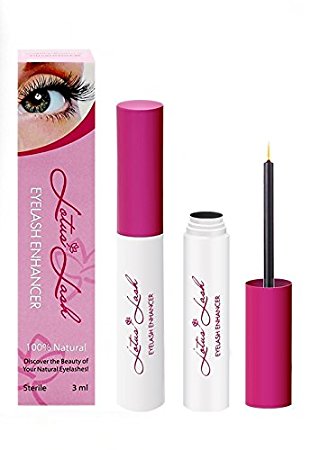 Limited time offer.Delux Lotus Eyelash and Eyebrow Growth Serum FDA Approved 3ml-Best Natural Lash Enhancing Treatment - 100% Satisfaction or Your