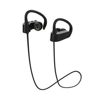 AXGIO Vigour 2 Sports Bluetooth In-Ear Earbuds Headphones with Mic for IOS & Android Phone, Tablet and iPad
