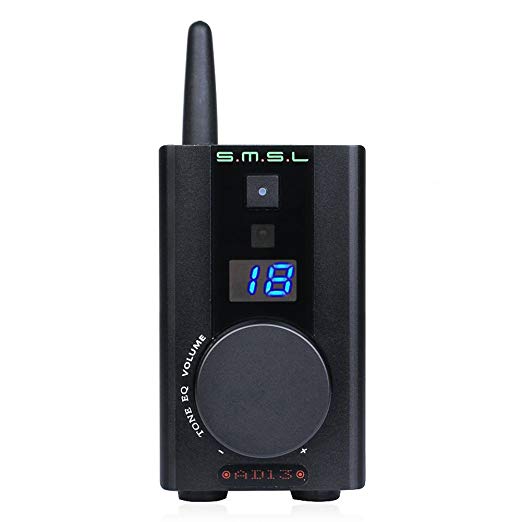 SMSL AD13 50W2 Bluetooth Hi-Fi Audio Digital Amplifier with 19 V/6.3 A Power Supply