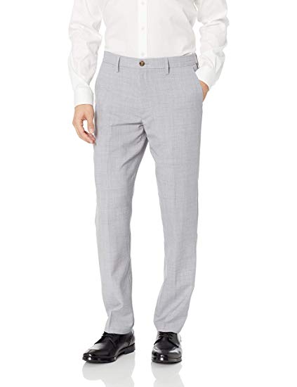 Amazon Brand - BUTTONED DOWN Men's Tailored Fit Stretch Wool Dress Pant