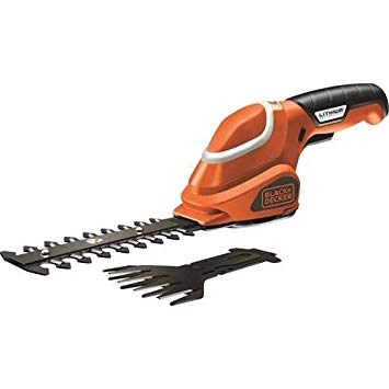 BLACK DECKER GSL700 7V Li-Ion Cordless Shear Shrubber Kit