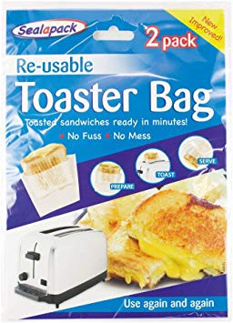 Pack of 2 Toasted Sandwich Bags