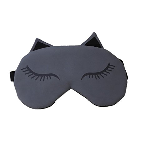 Eye Mask,KINGEAR Sleep Soft Eye Mask Shades Allow Deep Relaxation & Improves Your Sleep Quality