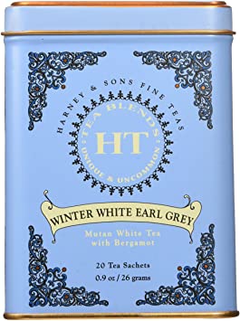Harney & Sons Winter White Earl Grey - 20 sachets tin