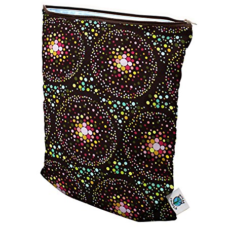 Planet Wise Wet Diaper Bag, Outer Space, Medium
