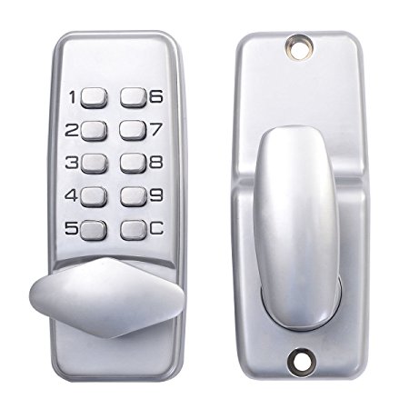 Goplus Keyless Digital Machinery Code Keypad Password Security Entry Door Lock New