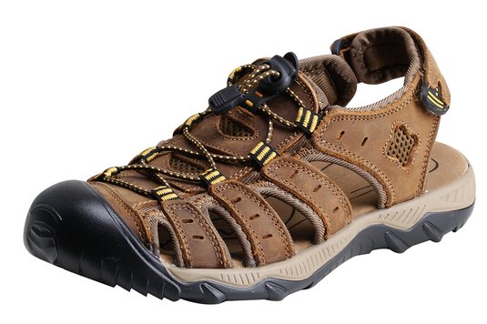 iLoveSIA Men's Leather Walking Sandals