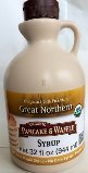 Great Northern Organic Maple Syrup Blend for Pancakes and Waffles (One plastic bottle of 32 oz.)