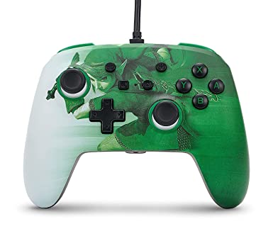 PowerA Enhanced Wired Controller for Nintendo Switch - Heroic Link, Nintendo Switch Lite, Gamepad, Game Controller, Wired Controller, Officially Licensed - Nintendo Switch