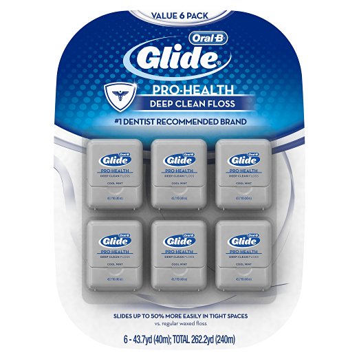 Oral-B Glide Pro-Health Deep Clean Floss, Mint