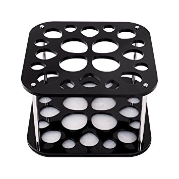 Docolor 20 Hole Makeup Brush Holder Tree Stand Accessories Air Drying Rack Organizer Cosmetic Shelf Tools