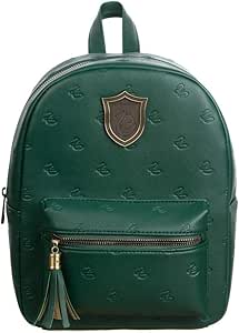 Bioworld Slytherin Hogwarts House Harry Potter Faux Leather Mini Backpack