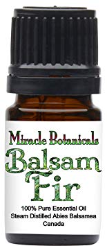 Miracle Botanicals Fir Balsam Essential Oil - 100% Pure Abies Balsamea - Therapeutic Grade - 5ml