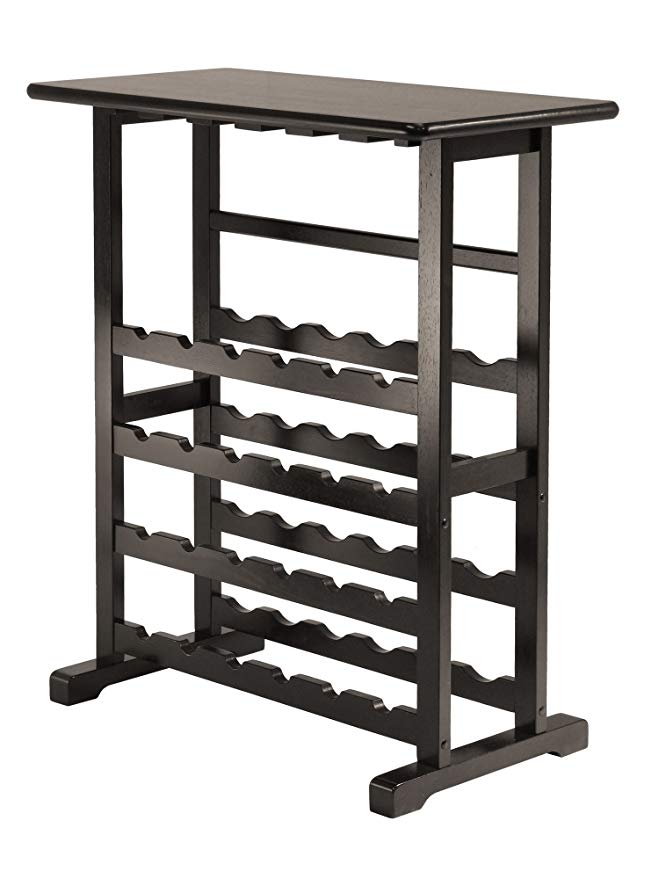 Winsome Wood 92023-WW Vinny Wine Storage, Espresso