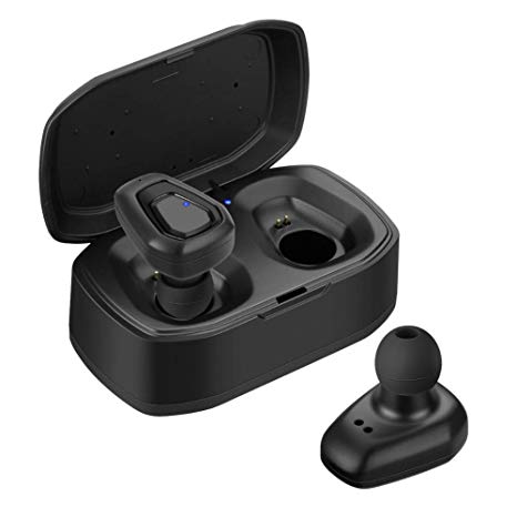 TCM TWS-A7 Mini True Wireless Sport Earbuds Headset Bluetooth HiFi in Ear Stereo Headphones with Charging Box for iPhone