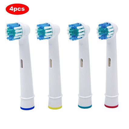 Ronsit 4 pcs Replacement Brush Heads Compatible with Oral-B Electric Toothbrush
