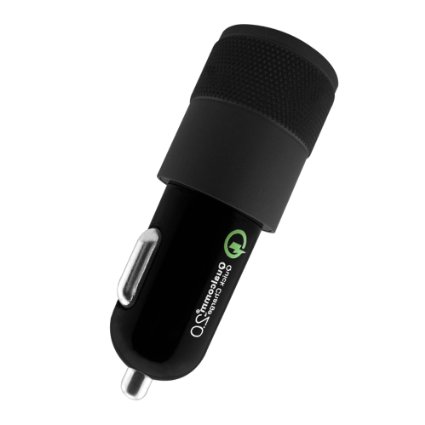 Car Charger,Quick Charge 2.0, JZxin 4.8A 30W Dual USB With Dual Quick Charge 2.0 Ports