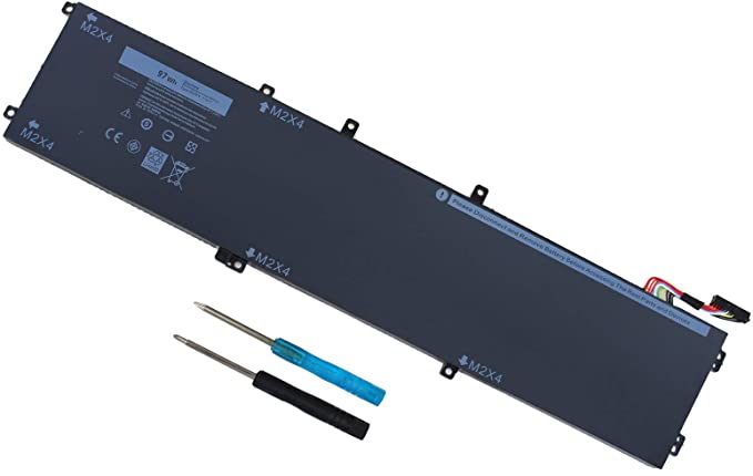 6GTPY Laptop Battery for Dell XPS 15 9550 9560 9570 Precision 5520 5530 5510 M5520 Workstation Series Notebook 5XJ28 5D91C 4GVGH T453X 0T453X 1P6KD 01P6KD 97WH