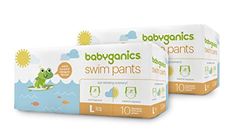 Babyganics Swim Pants, 20 Diapers, Large