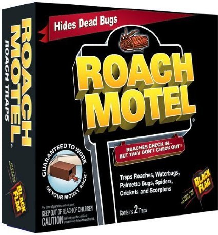 Black Flag Roach Motel Insect Trap(2Pack)