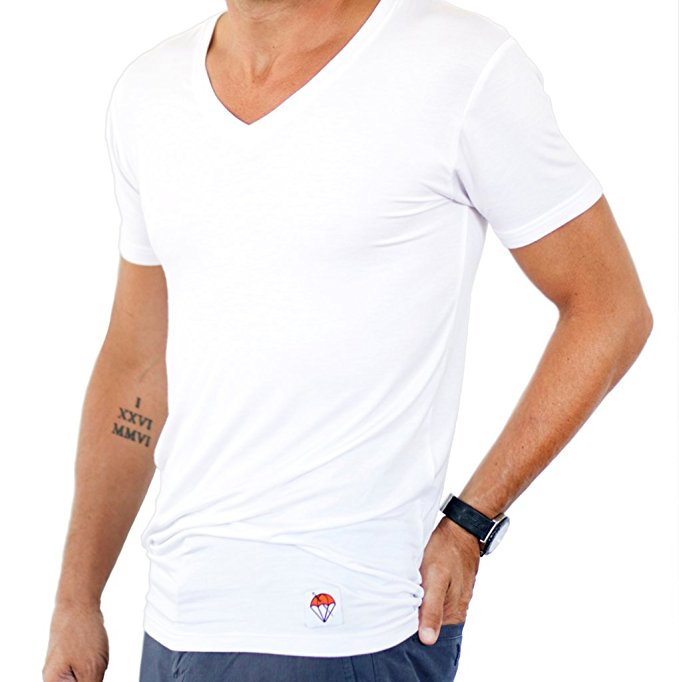 JUMPER Premium Threads Fitted V-Neck And Crew Neck Undershirt
