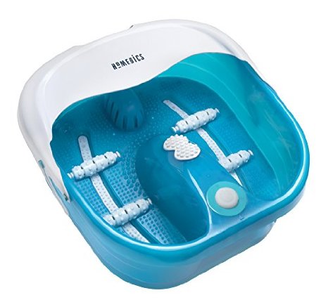 HoMedics FB400 Bubble Therapy Foot Spa with Heat Boost Power