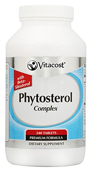 Vitacost Phytosterol Complex with Beta-sitosterol -- 240 Tablets