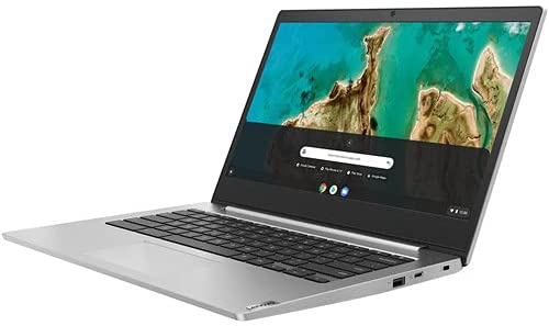 Lenovo Chromebook 3 14" Laptop, 14.0" HD (1366 x 768) Display, Intel Celeron N4020 Processor, 4GB LPDDR4 OnBoard RAM, 32GB SSD, Intel UHD Graphics 600, Chrome OS, 82C10004US, Platinum Grey