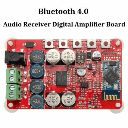 INSMA TDA7492P 2 x 50 Watt Dual Channel Amplifier Wireless Digital Bluetooth 4.0 Audio Receiver Amplifier Board 50W   50W