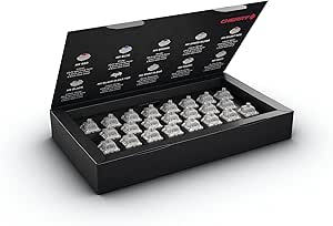 Cherry MX RGB Switch Kit, Box with 23 Mechanical Keyboard Switches, for DIY, Hot Swap or Gaming Keyboard (MX Grey)