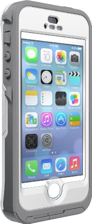 Otterbox Preserver Series Waterproof Case iPhone 5/5S - Retail Packaging - Glacier - White/Gunmetal Grey