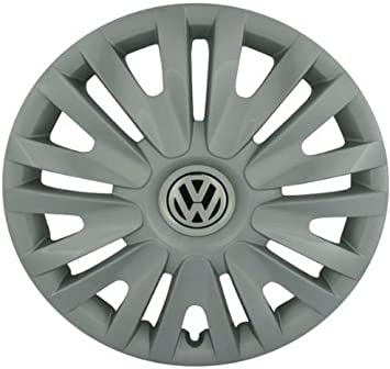 Volkswagen Genuine High chromeblack Wheel Trim Rings VW Golf R32 GTI Rabbit 5K0601147FVZN