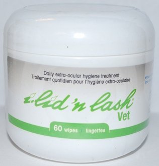 I-Lid'n Lash Hygiene Vet Wipes, 60 Count by I-Med Pharma