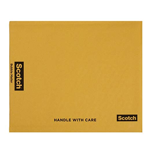 Scotch Bubble Mailer, 8.5 in x 11 in, Size #2, 10-Pack (7914)