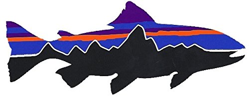 Patagonia Fish 7" Sticker Decal