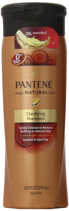 Pantene Pro-V Truly Natural Hair Clarifying Shampoo 12.6 Fl Oz